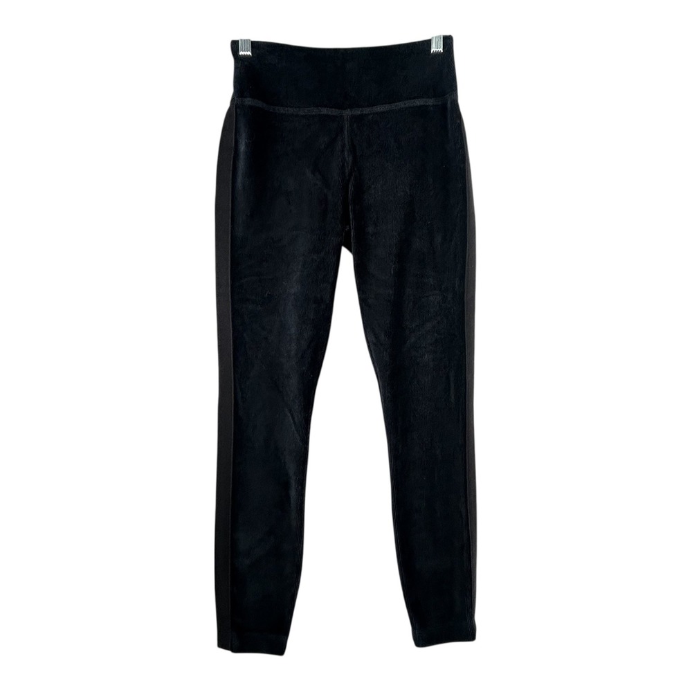 Vineyard‎ Vines Cord Velvet Legging Pants Jet Black XS High Rise Cozy Athleisure